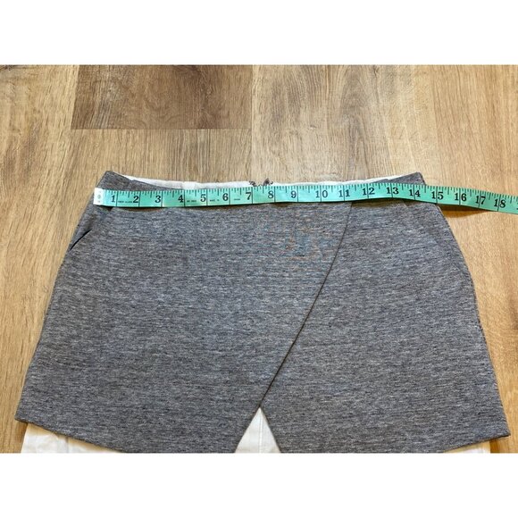 Intermix Gray Mini Skirt Size P - Picture 5 of 7